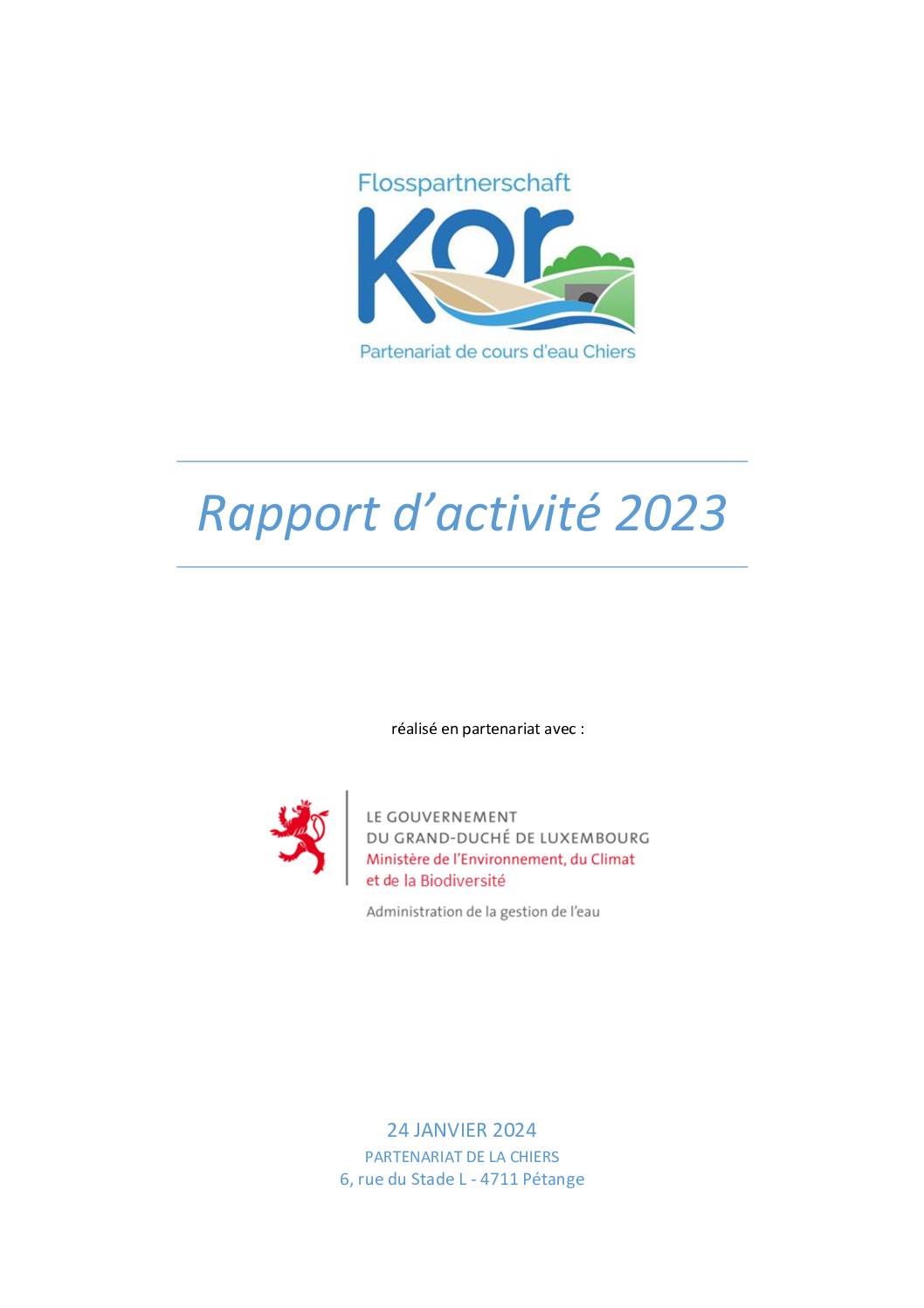 rapport d'activité 2023